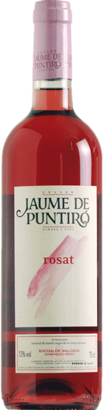 Kostenloser Versand | Rosé-Wein Jaume de Puntiró Rosado D.O. Binissalem Spanien Mantonegro 75 cl