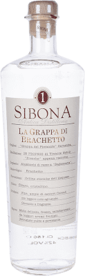 Grappa Sibona Brachetto Botella Especial 1,5 L