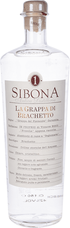 122,95 € Envoi gratuit | Grappa Sibona Bouteille Spéciale 1,5 L