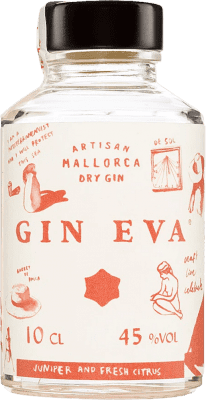 17,95 € Envío gratis | Ginebra Gin Eva Clásico Botellín Miniatura 10 cl