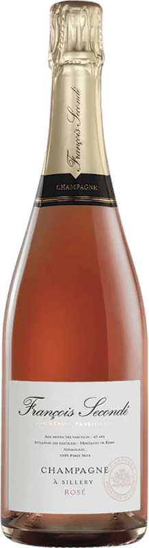 69,95 € Free Shipping | Rosé sparkling Francois Secondé Rosé Brut A.O.C. Champagne