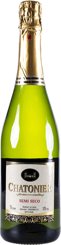 6,95 € Free Shipping | White sparkling Chatonier