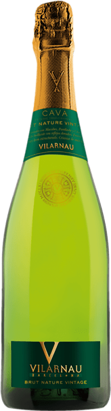 19,95 € Free Shipping | White sparkling Vilarnau Vintage Brut Nature D.O. Cava