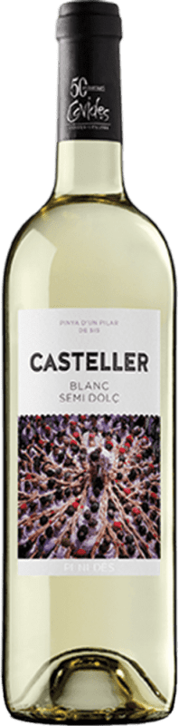 6,95 € 送料無料 | 白ワイン Covides Casteller Blanc セミドライ セミスイート D.O. Penedès