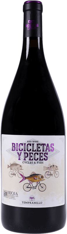 34,95 € 送料無料 | 赤ワイン Family Owned Bicicletas y Peces Tinto D.O.Ca. Rioja マグナムボトル 1,5 L