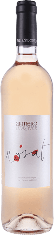 Бесплатная доставка | Розовое вино Armero Adrover Rosado D.O. Pla i Llevant Испания Merlot, Syrah 75 cl