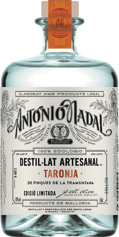 31,95 € Spedizione Gratuita | Superalcolici Antonio Nadal Taronja Bottiglia Medium 50 cl