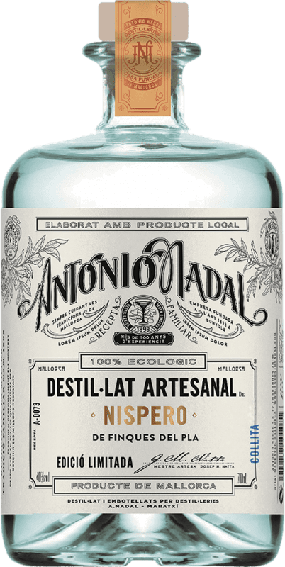 32,95 € Free Shipping | Marc Antonio Nadal Nispero Medium Bottle 50 cl