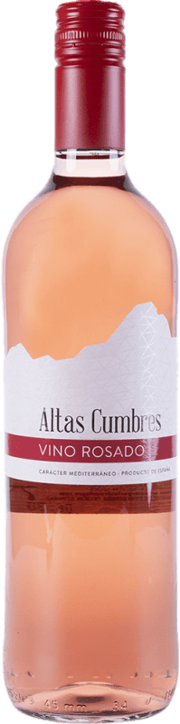 3,95 € | Rosé-Wein Altas Cumbres Rosado Spanien Tempranillo 75 cl