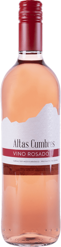 4,95 € | Vinho Rosé Altas Cumbres Espanha Tempranillo 75 cl