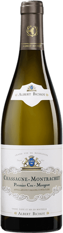 Free Shipping | White Wine Albert Bichot Morgeot 1er Premier Cru A.O.C. Chassagne-Montrachet Burgundy France Chardonnay 75 cl
