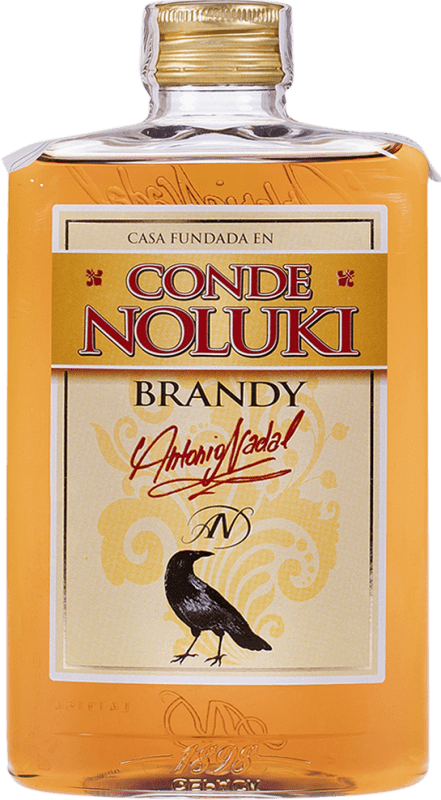 送料無料 | ブランデー Antonio Nadal Conde Noluki スペイン 小型フラスク 35 cl