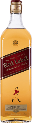 Whisky Blended Johnnie Walker Red Label sin Dosificador 1 L