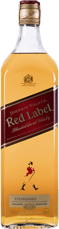 22,95 € Бесплатная доставка | Виски смешанные Johnnie Walker Red Label sin Dosificador