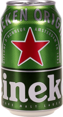 25,95 € | Коробка из 24 единиц Пиво Heineken Нидерланды Банка 33 cl