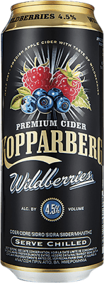 Cidre 24 Einheiten Box Kopparberg Wildberries Alu-Dose 50 cl