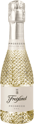 143,95 € Envio grátis | Caixa de 24 unidades Espumante branco Freixenet D.O.C. Prosecco Garrafa Pequena 20 cl