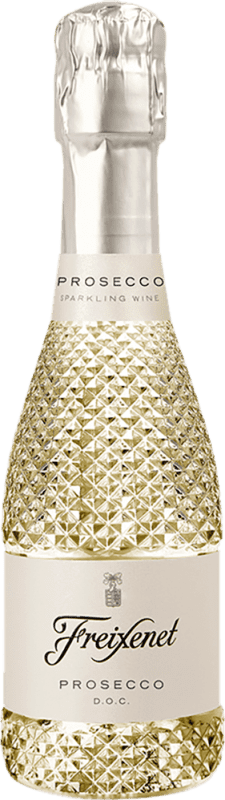 143,95 € Free Shipping | 24 units box White sparkling Freixenet D.O.C. Prosecco Small Bottle 20 cl