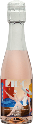 107,95 € | 盒装24个 玫瑰气泡酒 Canella Lido Rosé D.O.C. Prosecco 意大利 小瓶 20 cl