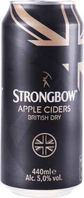 Kostenloser Versand | 24 Einheiten Box Cidre Strongbow Großbritannien Alu-Dose 37 cl