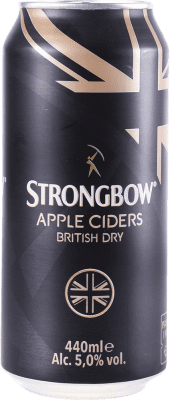 64,95 € Spedizione Gratuita | Scatola da 24 unità Sidro Strongbow Lattina 37 cl