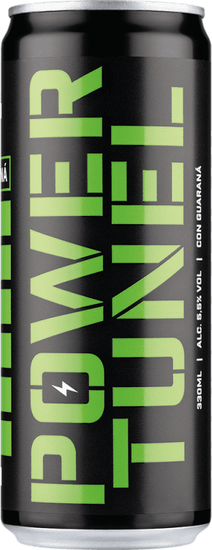 77,95 € Envoi gratuit | Boîte de 24 unités Boissons et Mixers Antonio Nadal Túnel Power Canette 33 cl