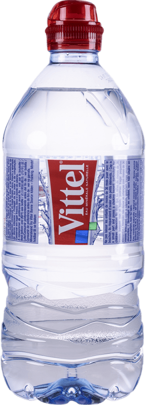 Free Shipping | 15 units box Water Vittel France 75 cl