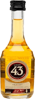 22,95 € | Caixa de 12 unidades Licores Licor 43 Espanha Garrafinha Miniatura 5 cl