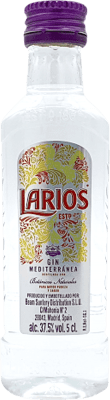 3,95 € | 12 Einheiten Box Genever Gin Larios Spanien Miniaturflasche 5 cl