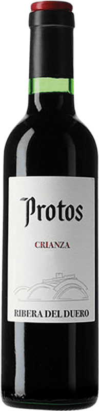 送料無料 | 12個入りボックス 赤ワイン Protos 高齢者 D.O. Ribera del Duero スペイン Tempranillo ハーフボトル 37 cl