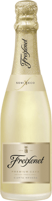 79,95 € | 12 Einheiten Box Weißer Sekt Freixenet Carta Nevada Halbtrocken Halbsüß D.O. Cava Spanien Macabeo, Xarel·lo, Parellada Halbe Flasche 37 cl