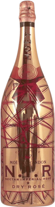 免费送货 | 桃红起泡酒 Moët & Chandon N.I.R. Nectar Impérial Rosé — 桃红葡萄酒 A.O.C. Champagne 香槟酒 法国 Pinot Noir — 黑皮诺, Chardonnay — 莎当妮, Pinot Meunier — 黑皮诺·莫尼耶 皇家瓶-Mathusalem 6 L