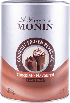 64,95 € Бесплатная доставка | Schnapp Monin Chocolate Frappé Base 1,36 Kg Алюминиевая банка 1 L