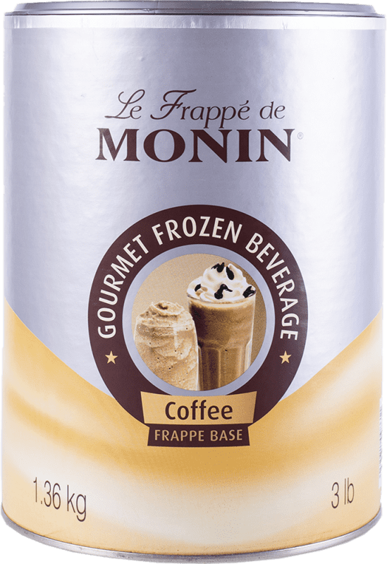 57,95 € Envoi gratuit | Schnapp Monin Café Frappé Base 1,36 Kg Canette Spéciale 1 L