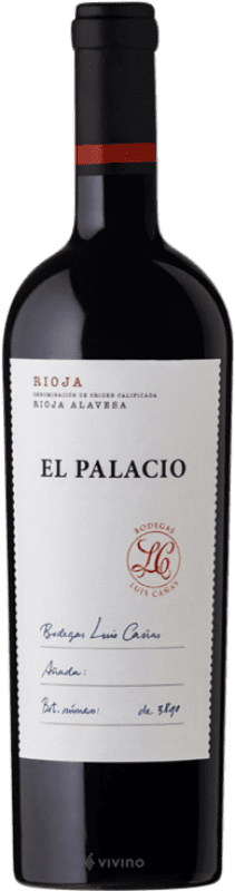 49,95 € | Красное вино Luis Cañas Finca el Palacio D.O.Ca. Rioja Ла-Риоха Испания Tempranillo, Graciano, Viura 75 cl