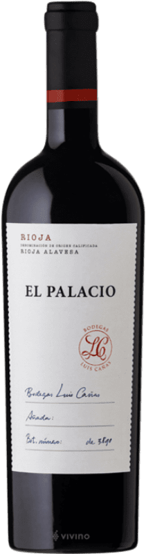 49,95 € | Красное вино Luis Cañas Finca el Palacio D.O.Ca. Rioja Ла-Риоха Испания Tempranillo — Темпранильо, Graciano — Грасиано, Viura — Виура 75 cl