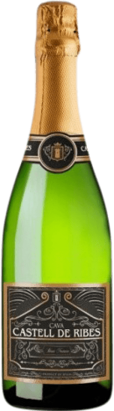 7,95 € | White Sparkling Wine Joan Sarda Castell de Ribes Brut Nature D.O. Cava Catalonia Spain 75 cl