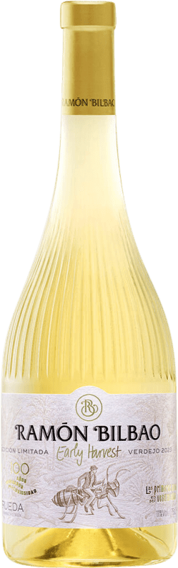 Envio grátis | Vinho Branco Ramón Bilbao Early Harvest Edição Limitada Jovem D.O. Rueda Castela e Leão Espanha 75 cl Envio grátis | Vinho Branco Ramón Bilbao Early Harvest Edição Limitada Jovem D.O. Rueda Castela e Leão Espanha 75 cl