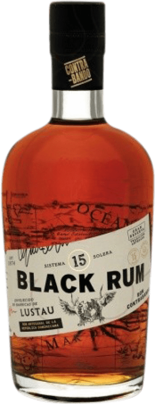 Free Shipping | Rum Lustau Contrabando. Black Barricas Lustau Grand Reserve Dominican Republic 15 Years 70 cl