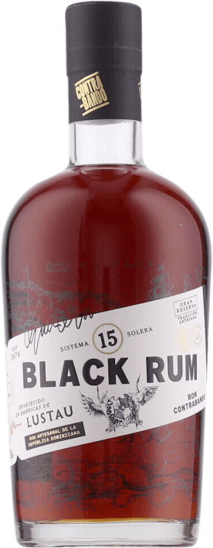 36,95 € Free Shipping | Rum Lustau Contrabando. Black Barricas Lustau Grand Reserve 15 Years