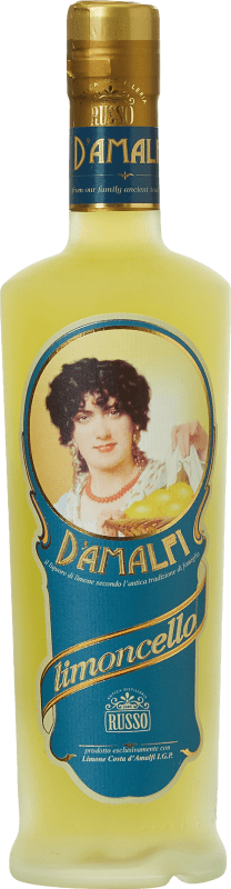 31,95 € Spedizione Gratuita | Limoncello Russo D'Amalfi Bottiglia Medium 50 cl
