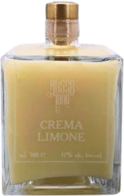 Envío gratis | Crema de Licor Russo Limone Italia Botella Medium 50 cl