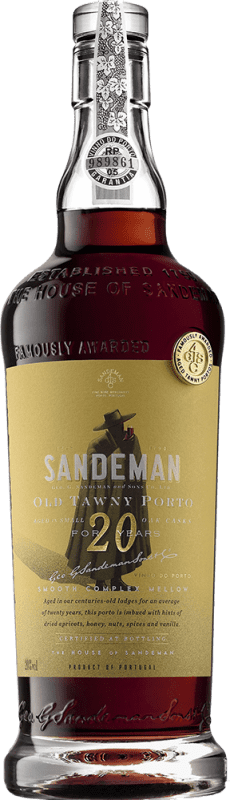 604,95 € | Fortified wine Sandeman Porto I.G. Porto Porto Portugal 20 Years Réhoboram Bottle 4,5 L