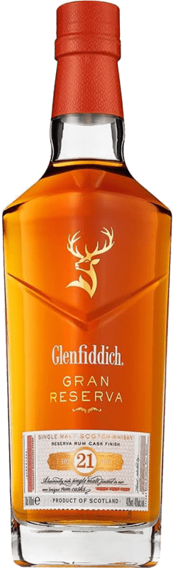 261,95 € Kostenloser Versand | Blended Whisky Glenfiddich Edición Limitada Große Reserve 21 Jahre