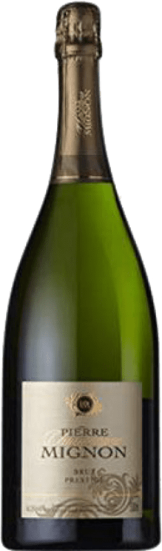 115,95 € Envío gratis | Espumoso blanco Pierre Mignon Zero Brut Nature Gran Reserva A.O.C. Champagne Botella Magnum 1,5 L
