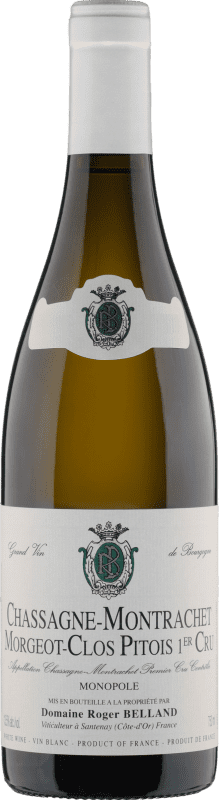 125,95 € Kostenloser Versand | Weißwein Domaine Roger Belland Morgeot Clos Pitois 1er Premier Cru Erste Lage A.O.C. Chassagne-Montrachet