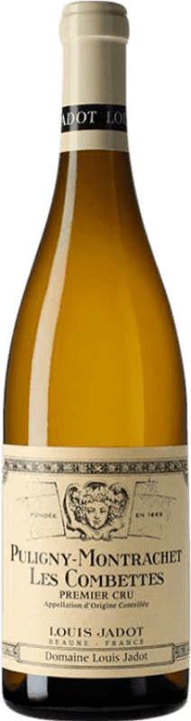 Envio grátis | Vinho Branco Louis Jadot Les Combettes 1er Premier Cru A.O.C. Puligny-Montrachet Borgonha França Meia Garrafa 37 cl