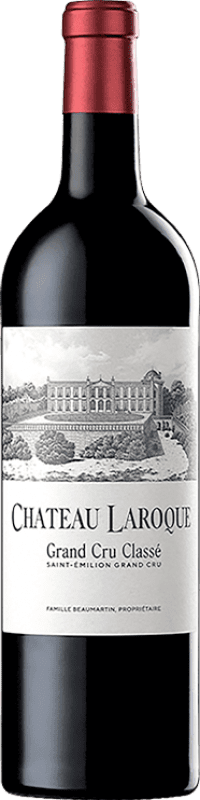 Free Shipping | Red Wine Château Laroque Grand Cru A.O.C. Saint-Émilion Bordeaux France 75 cl