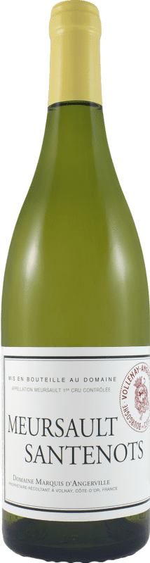 Envío gratis | Vino Blanco Marquis d'Angerville Santenots 1er Premier Cru A.O.C. Meursault Borgoña Francia 75 cl