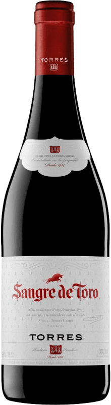 Envoi gratuit | Vin rouge Torres Sangre de Toro Catalogne Espagne 75 cl